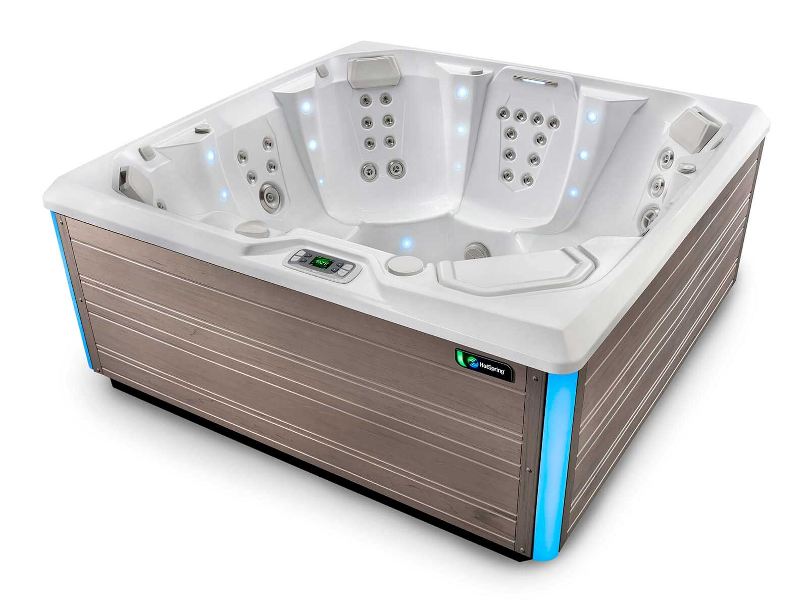 Flash hot tub
