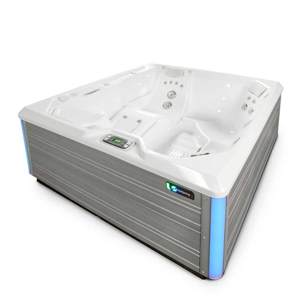 Strobe hot tub