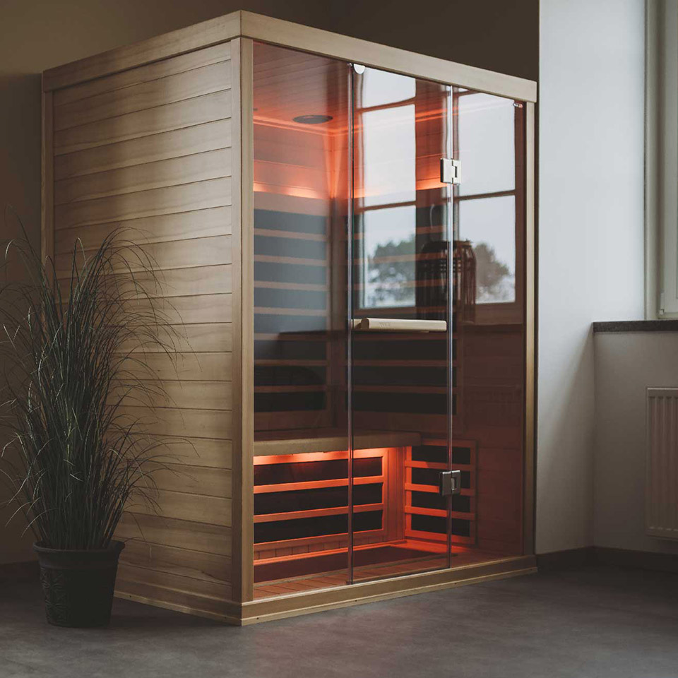 Sauna installed