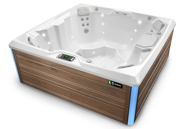 Beam hot tub