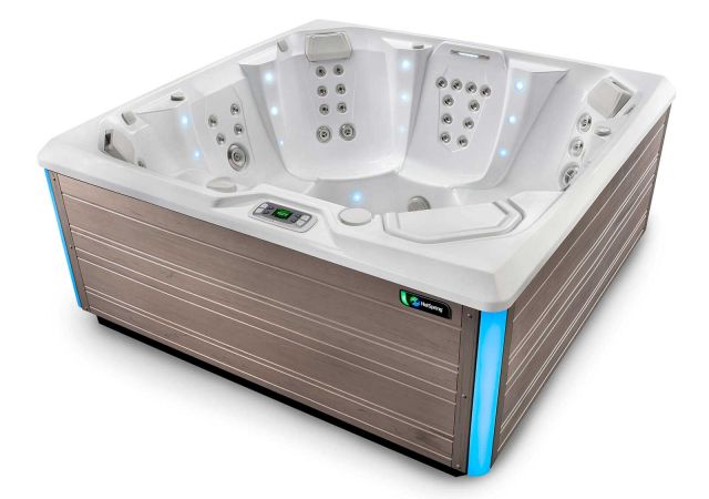 Flash hot tub