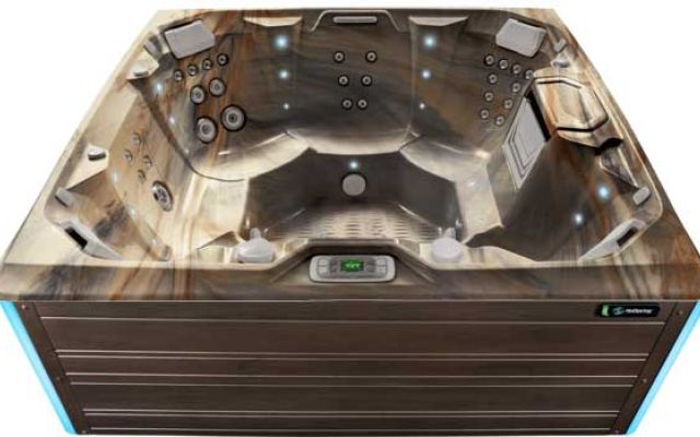 Shell: Tuscan Sun,, Cabinet: Espresso