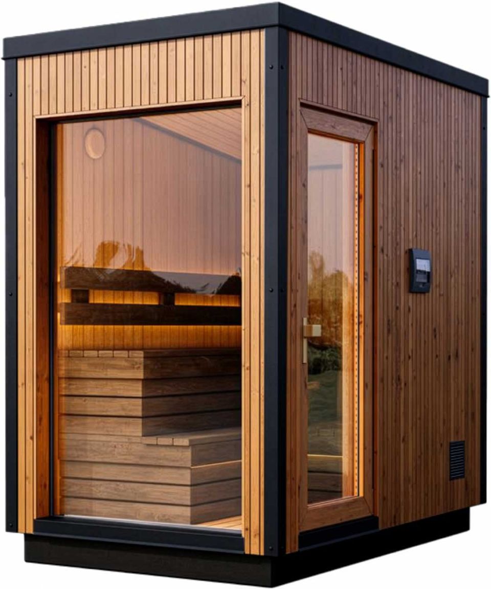 A Yakia Ultima S outdoor sauna