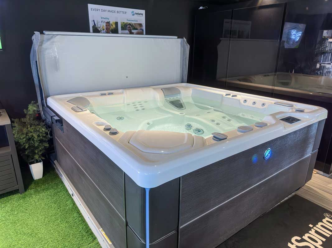 in store Envoy hot tub