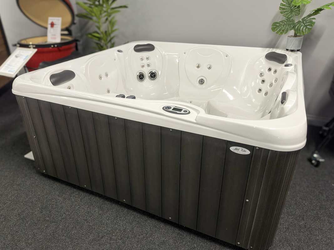 Blenheim hot tub in Showroom