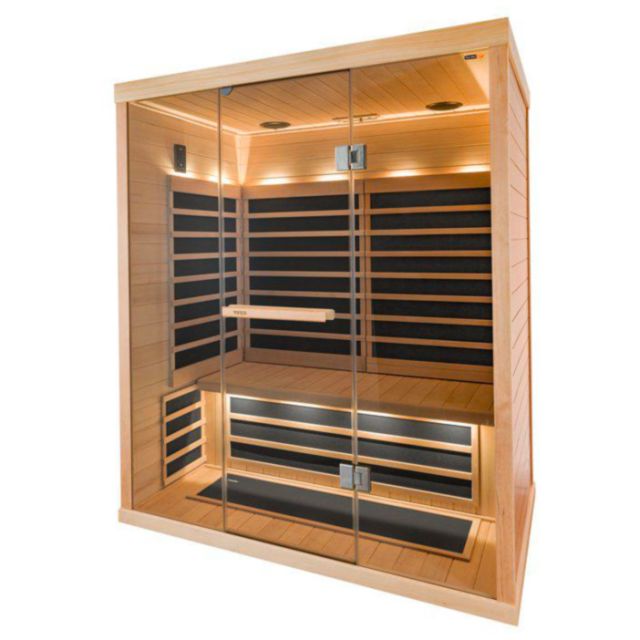 A Tylö infrared sauna cabin