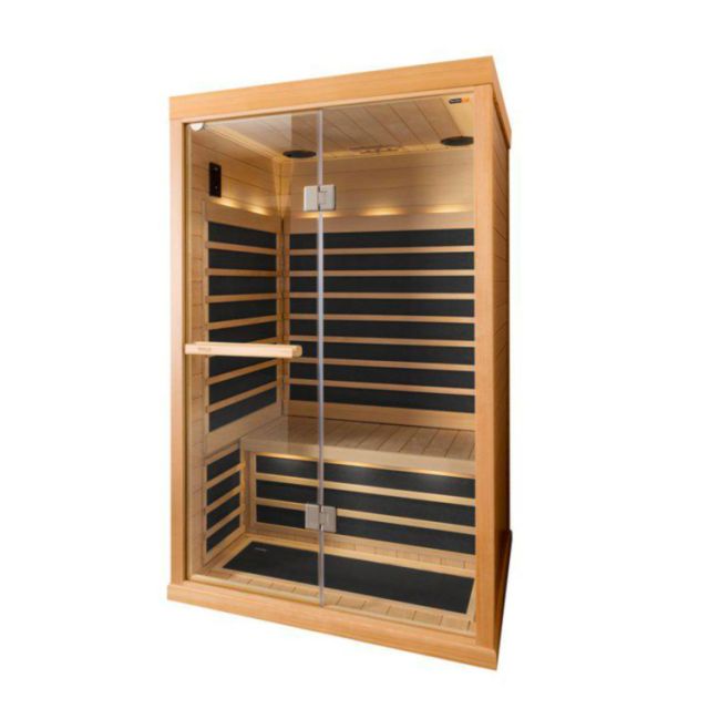 A Tylö infrared sauna cabin