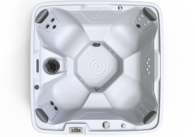 Overhead shot of FreeFlow Monterey hot tub