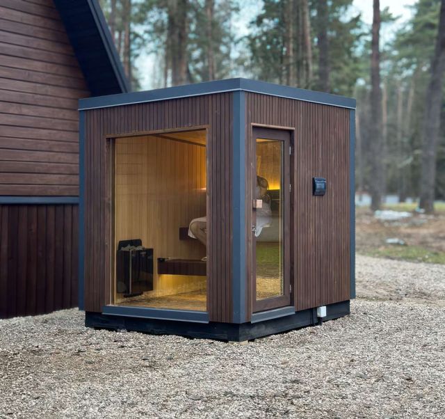 barrel sauna