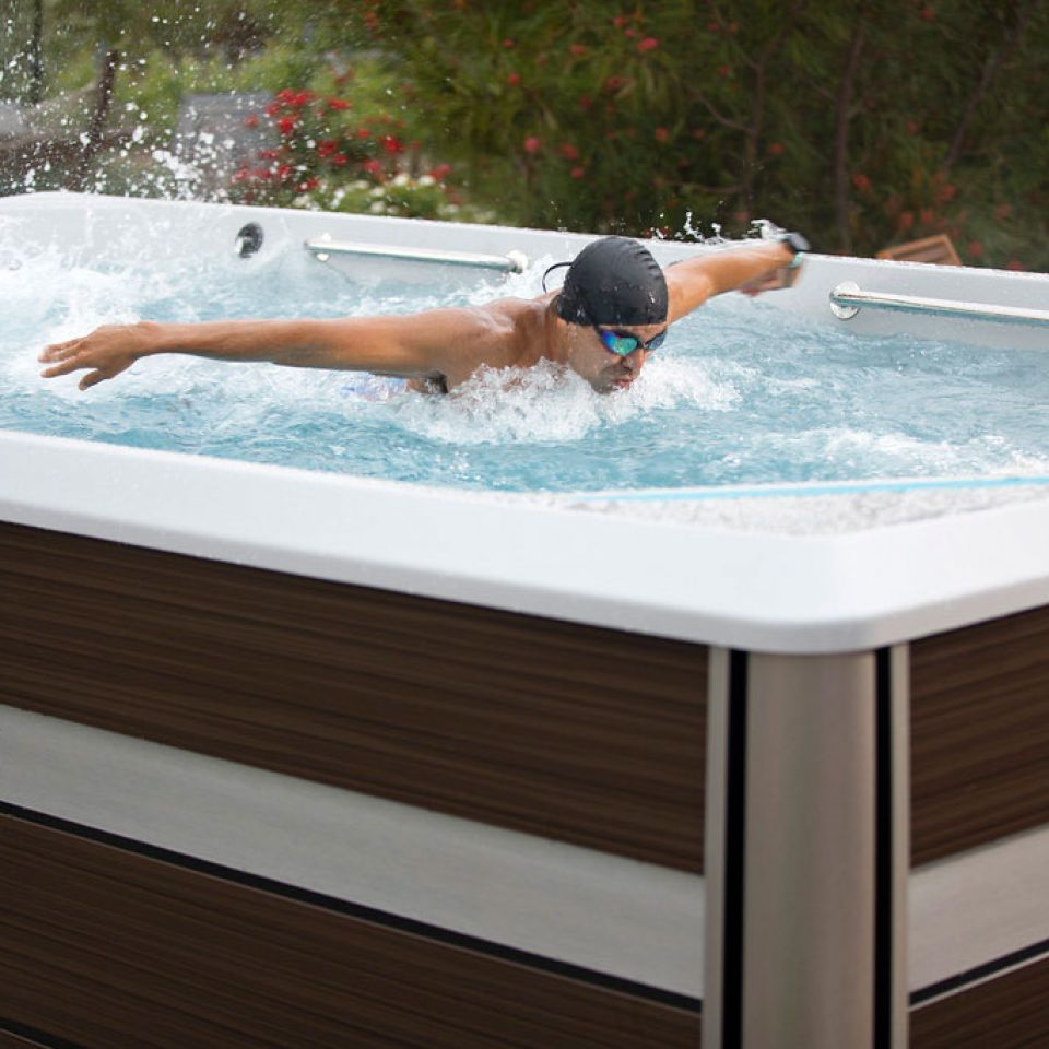 Butterfly stroke in Endless Pool