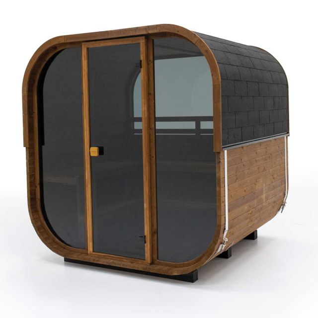 A hekla cube 250 outdoor sauna