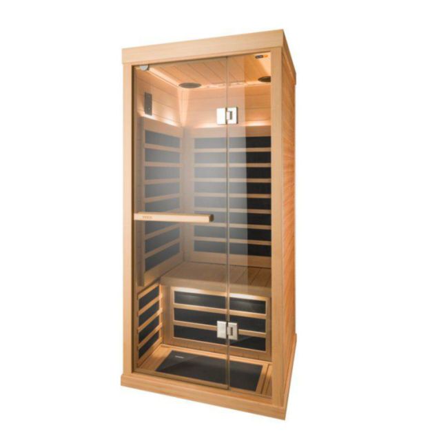 A Tylö infrared sauna cabin