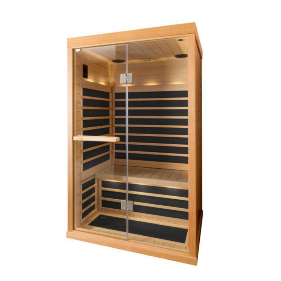 A Tylö infrared sauna cabin