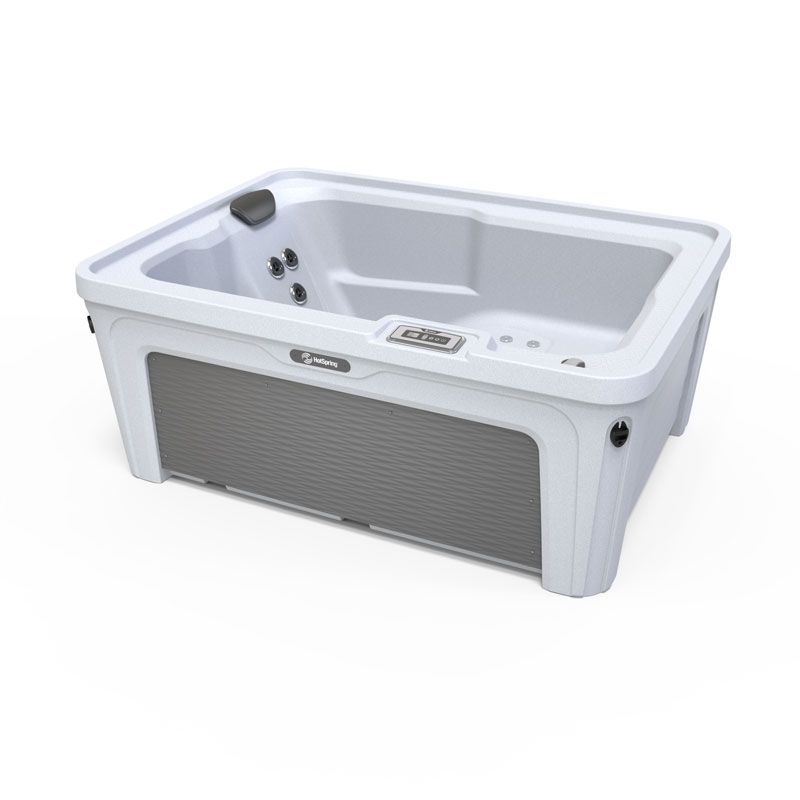 Three-quarter shot of FreeFlow Mini hot tub