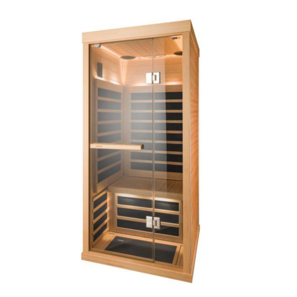 A Tylö infrared sauna cabin